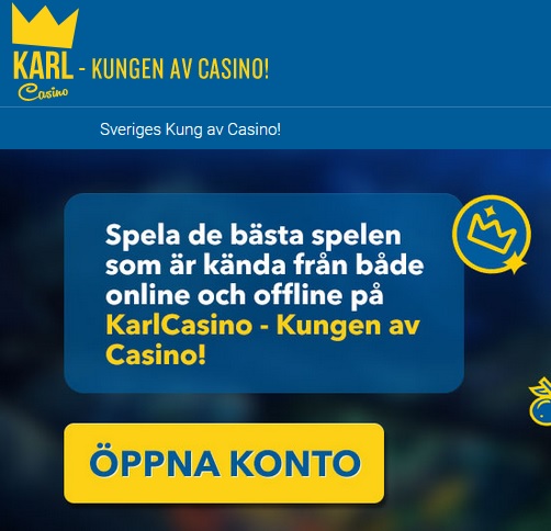 Spela hos KarlCasino nu!